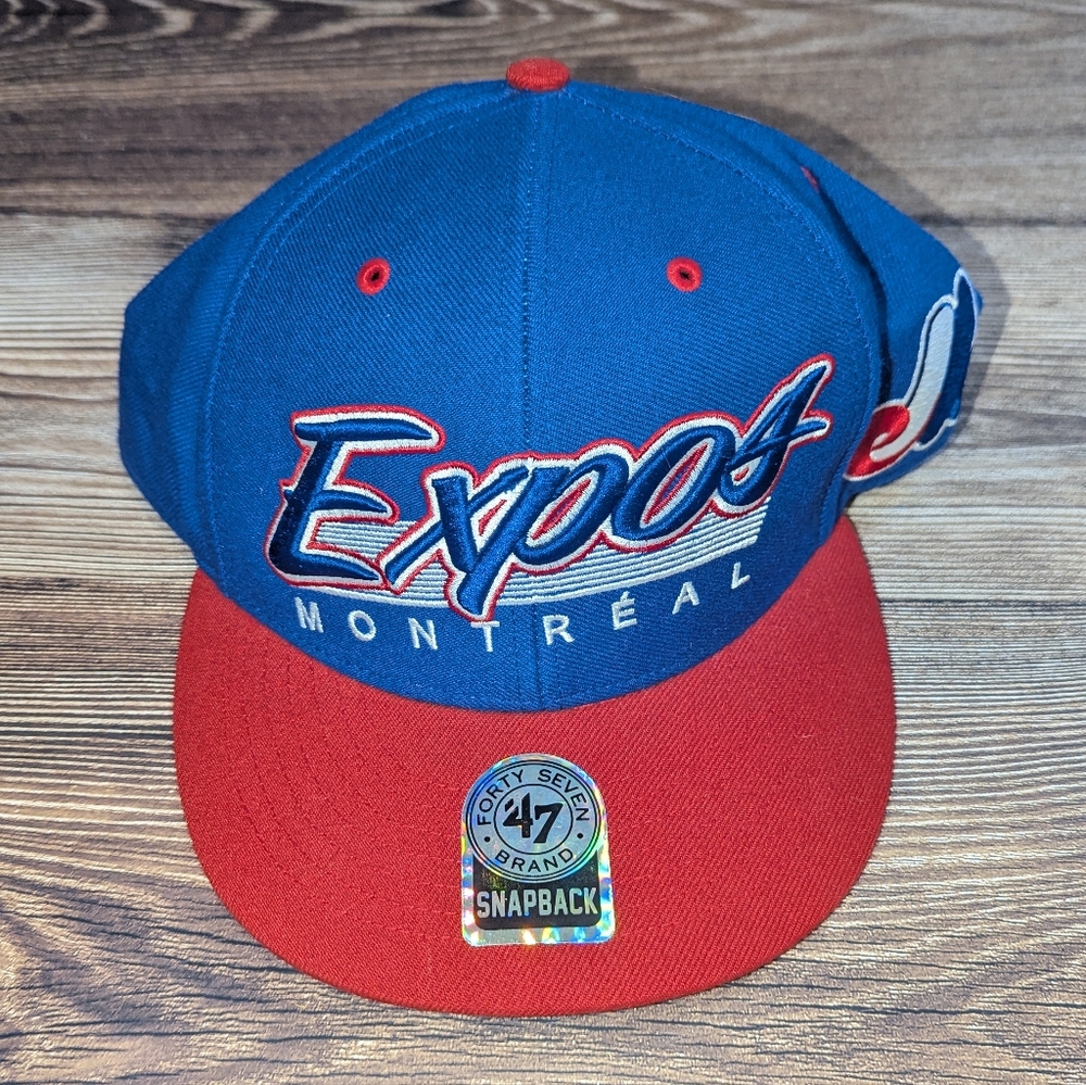 Montreal Expos Vintage Snapback MLB Baseball hat 47 Brand Cap